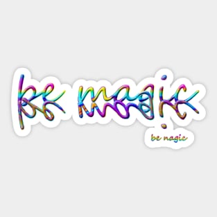 be magic Sticker